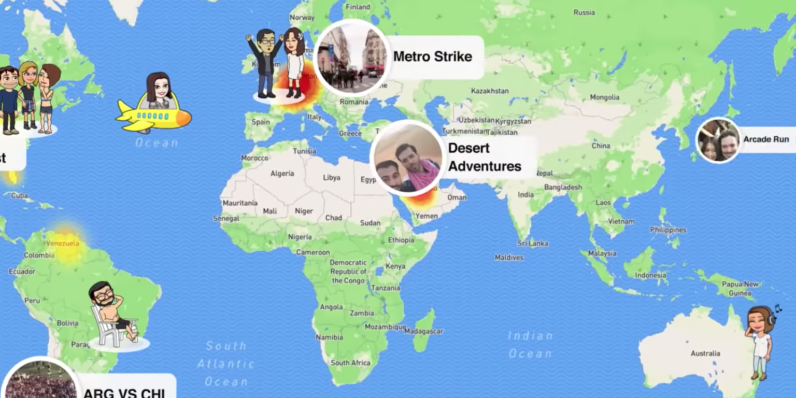 SnapChat Maps school concern